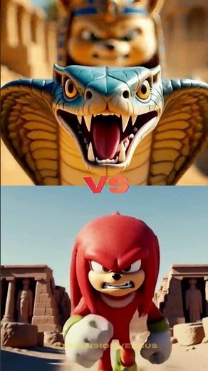 When Sonic Meets His Egyptian Version!
