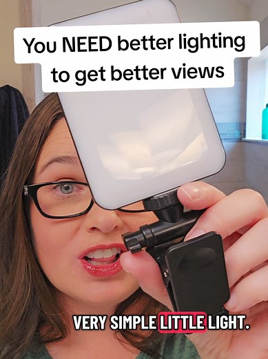 You NEED better lighting to get better views. #lighting #ringlight #ringlights