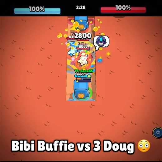 Bibi buffies vs 3 Doug who wins? 🤔