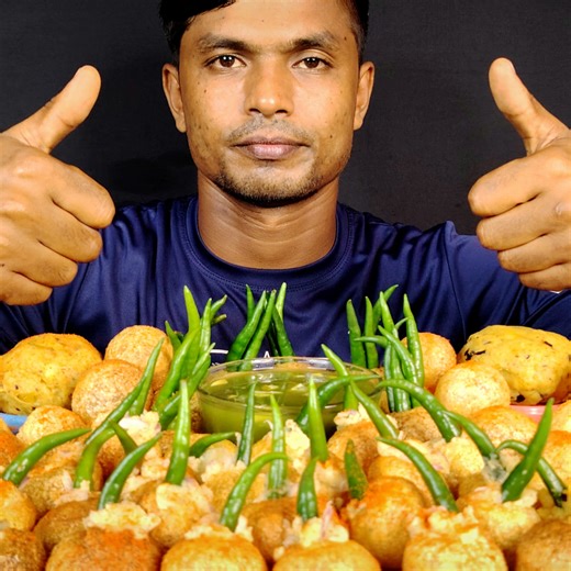 SPICY,PANIPURI,CHALLENGE, ASMR,PANI,PURI,,EATING, SHOW, #mukbang #eating #asmr #foodlover #foodie #panipurilover | Food's Diary