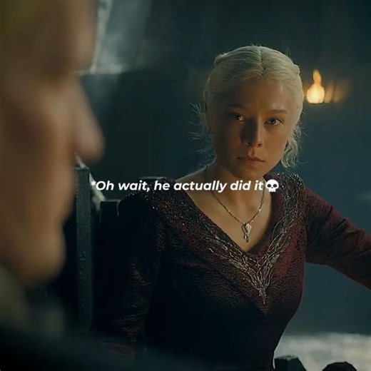 THE EXACT MOMENT RHAENYRA REALIZED SHE MARRIED A MENACE TO SOCIETY 💀#houseofthedragon #shorts #edit