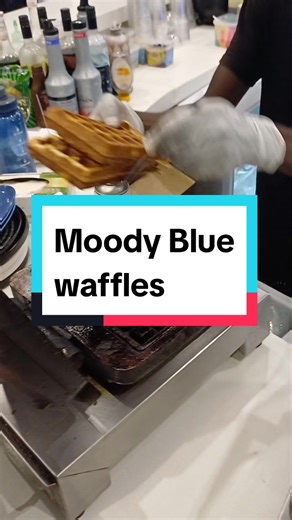 Try the Delicious Moody Blue Waffles!