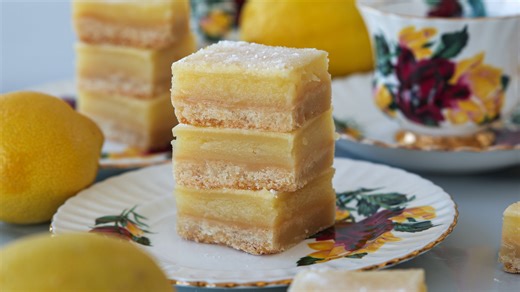 Easy Lemon Bars with a Buttery Shortbread Crust