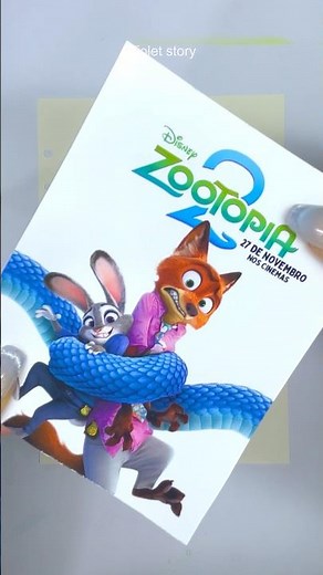 Scrapbooking | Zootopia 2 - Nick & Judy & Gary | Journaling