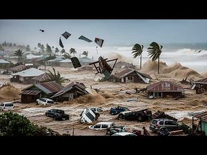 Fiji Destroyed Today! Storm Surge Cyclone Vaianu & Cyclone Maila Blow up Many Homes in Nadi