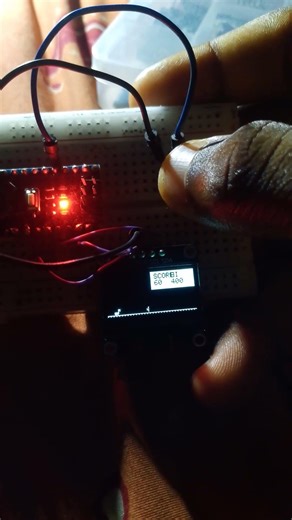 Dino Game on Arduino #electronics #arduinoproject #arduino #engineering #programming