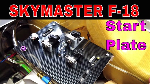 Skymaster F-18 F18 - Start-Up Plate Tank Install Complete