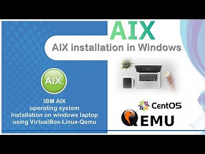 IBM AIX Operating System Installation in Linux on Qemu Virtual Machine