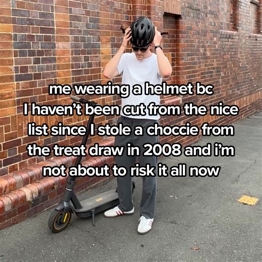 Always wear a helmet on e-scooters and e-bikes to keep yourself safe (and off the naughty list). | StreetSmarts