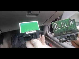 Nissan Altima AC Resistor Location and Replacement