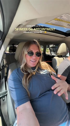 39-Week OB Appointment: Membrane Sweep #2 and Progress Update