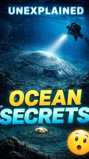Unexplained Objects Found in the Ocean 😱 #shorts