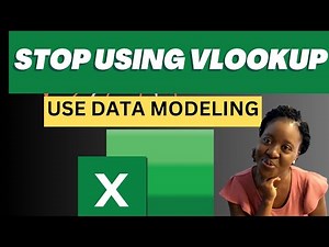 Microsoft Excel Data Modeling | Stop Using VLOOKUP| Beginner Edition