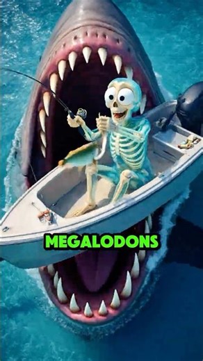 What if the MEGALODON returned to our WORLD? 🦈 #megalodon #survival #facts #fyp #viral