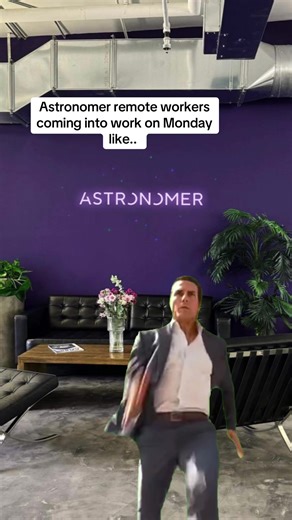 Astronomers Return to the Office After the Weekend