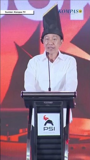 Begini Kata Jokowi Saat Rakernas PSI