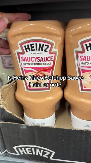 Heinz Mayo Ketchup Sauce: Halal Verification with Mustakshif
