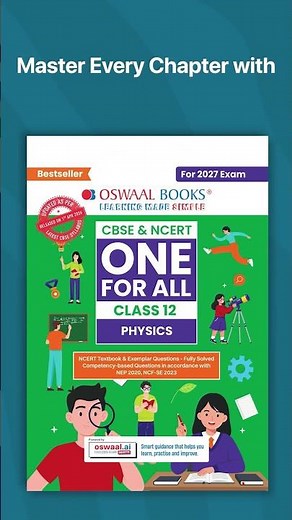 CBSE & NCERT One for All Class 12 2027 | 1100+ Questions | Board Exam Prep | Oswaal Books