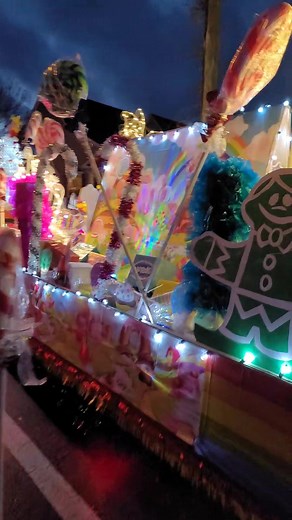 First place for our Candyland Float in the West Cape May Christmas Par... | Candyland