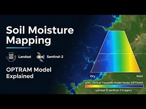 Soil Moisture Mapping Using OPTRAM with Landsat & Sentinel-2 Imagery | Remote Sensing Tutorial