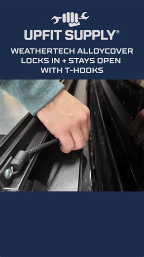 The WeatherTech AlloyCover is a hard folding cover that gives you full bed protection AND quick access when you need it. ✔️ Stay open when you need it – fold it up and lock it down using the T-hooks, so you can drive with the cover unfolded and still use your bed ✔️ Auto-locks when you close it – fold it back down and it automatically latches into place on both sides for a secure fit ✔️ No-drill install – clamps on clean and stays tight Secure. Simple. Built for work. Shop AlloyCover at UpfitSup