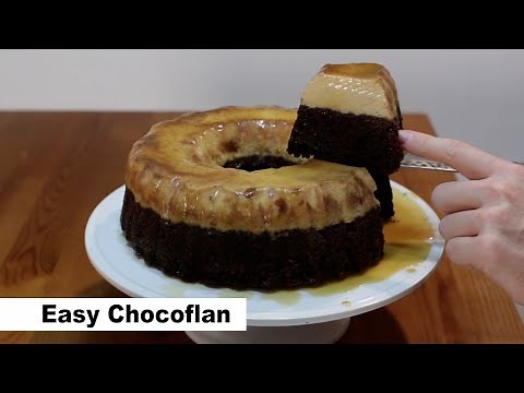 How to make Chocoflan | Easy Homemade Chocoflan Cake Recipe