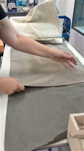 Using a clay slab roller. #clay #handmade #art #calm