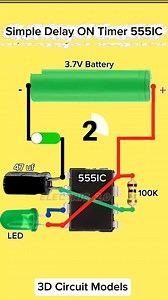 17K views · 146 reactions | Simple Delay ON Timer Circuit #viral #diy | Electric 2.0 | Facebook