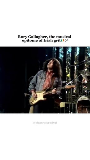 Rock ‘N’ Roll and Blues Revival on Instagram: "Rory Gallagher was a true master of his craft. Born and raised in Ireland, he picked up the guitar at nine and carried a lifelong passion for music into every performance. He was never flashy in appearance, often wearing a flannel and denim. While his stage presence and connection with the crowd were unmatched, radiating pure energy wherever he played. A complete guitarist, Rory could tear through high-energy rock riffs, deliver emotional acoustic b