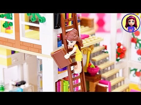 Belle's Modern Apartment Finished with Library, Sunroom & Lounge - Lego Custom Build Part 3