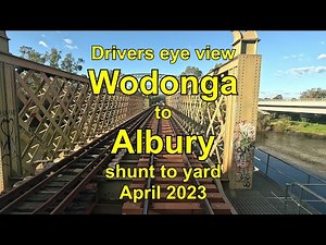 Drivers eye view, Wodonga to Albury
