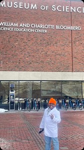 When a scientist meets a science museum it’s magical and full of learning!!!! I enjoyed spending time @museumofscience | Learning With Sean The Science Kid