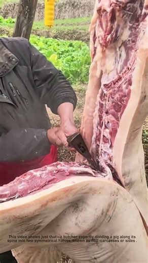 How to Split a Pig Carcass
