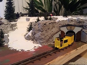 der Bau eines Busch H0f Feldbahndiorama/ Grubenbahndiorama Teil 3