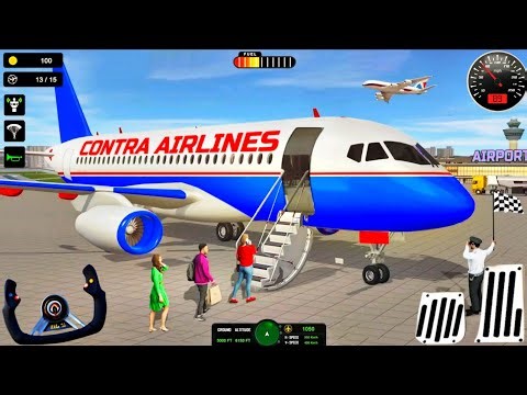 Flight Airplane City Pilot Games | Plane Boeing Emergency Landing - Flight Games | Android Gameplay