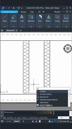 Ustaw identyczną skalę rodzaju linii w Przestrzeni papieru zgodną z Przestrzenią modelu w #GstarCAD