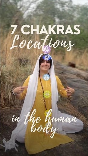 7 chakras location in the human body