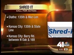 Shred It event Saturday morning