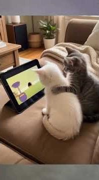 Cats Reacting to Cartoons on TV 😹📺