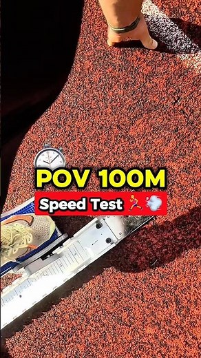 How FAST Can I Run the 100m DASH?! 🏃‍♂️💨