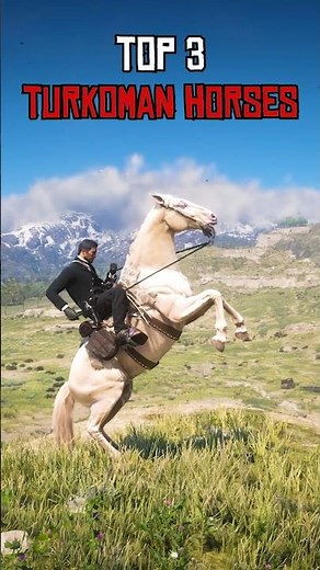 Only ONE Turkoman Horse Deserves #1 in RDR2!