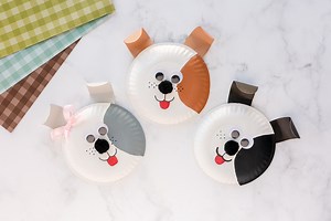Paper Plate Dog