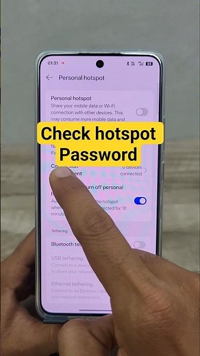 how to check hotspot password in realme mobile #techtips #mobiletips #realme