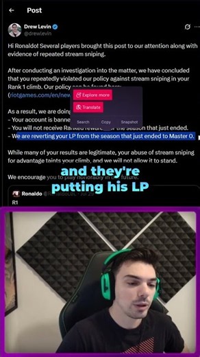 Rank 1 EUW Got Banned For Cheating...