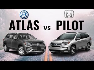 2021 Honda Pilot VS. 2021 Volkswagen Atlas - The Minivans of SUVs