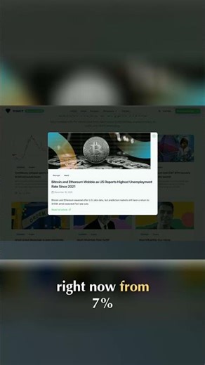 Ethereum Price Crash? Unemployment Rises: What's Next? #shorts