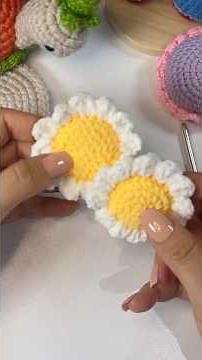🌼 ¡Teje esta flor a crochet en solo 20 minutos!