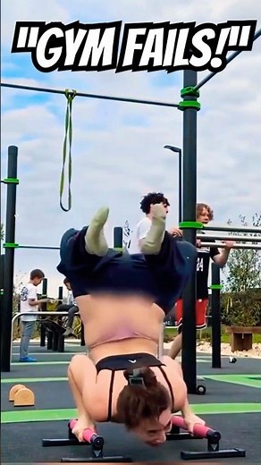 These Gym Fails Had Me Screaming! #gym #fails #shorts
