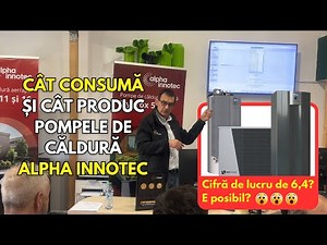 Cat consuma si cat produce o pompa de caldura Alpha Innotec 🎥 Monitorizare in timp real