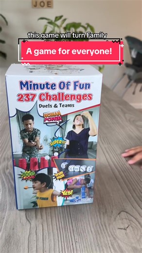 Minutes of fun! For everyone. Get yours today #familyfuntime #gamenightideas #funwares